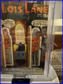 Superman's Girlfriend Lois Lane #106 2nd app of Rose and the Thor. CGC 5.5 WP