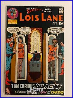 Superman's Girlfriend Lois Lane #106 Classic AA Story DC 1970 FN 6.0