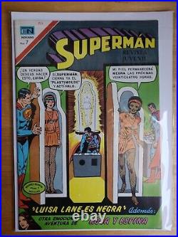 Superman's Girlfriend Lois Lane #106 RARE Spanish Foreign I am Curious Black