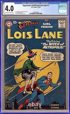 Superman's Girlfriend Lois Lane #1 CGC 4.0 1958 4384005004