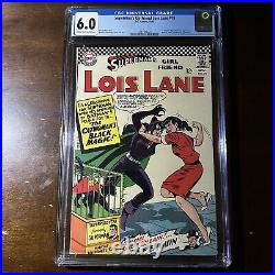 Superman's Girlfriend Lois Lane #70 (1966) 1st Catwoman (Silver Age) CGC 6.0