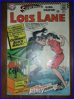 Superman's Girlfriend Lois Lane 70 1st SA Catwoman 1966 DC 1st Series Superman