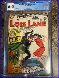 Superman's Girlfriend Lois Lane #70 CGC 6.0 1966 1st Appearance Of Catwoman