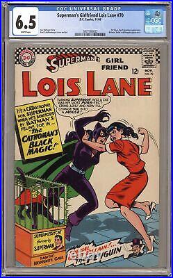 Superman's Girlfriend Lois Lane #70 CGC 6.5 1966 3877306022 1st SA app. Catwoman