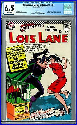 Superman's Girlfriend Lois Lane #70 CGC 6.5 (W) 1st Silver Age Catwoman