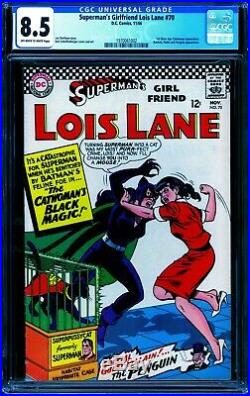 Superman's Girlfriend Lois Lane #70 CGC 8.5 - 1966 - 1st Catwoman #1970061002