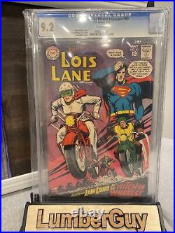 Superman's Girlfriend Lois Lane #83 Neal Adams Cover CGC Grade 9.2 White Pgs