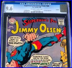 Superman's Pal Jimmy Olsen #109? CGC 9.6 SAVANNAH PEDIGREE? DC Comic 1968