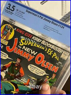 Superman's Pal Jimmy Olsen #134 & #135 CBCS Graded, 1st & 2nd Darkseid