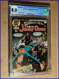 Superman's Pal Jimmy Olsen #134 1st appearance of Darkseid DC Key CGC 8.0 VF