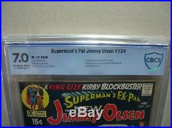 Superman's Pal Jimmy Olsen #134 CBCS 7.0 DC 1970 Superman 1st Darkseid