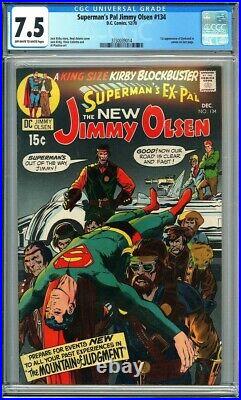 Superman's Pal Jimmy Olsen #134 CGC 7.5 1st app. Of Darkseid! KEY ISSUE! L@@K