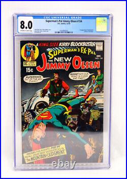 Superman's Pal Jimmy Olsen #134 CGC 8.0 1st Appearance of Darkseid in Cameo