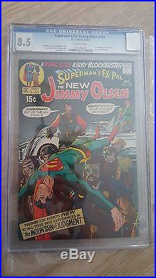 Superman's Pal Jimmy Olsen #134 CGC 8.5 1st Appearance Of Darkseid dc