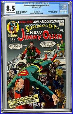 Superman's Pal Jimmy Olsen #134 CGC 8.5 Vol 1 High Grade Unrestored 1st Darkseid