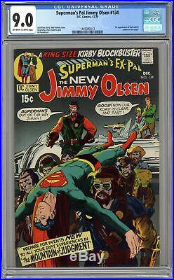 Superman's Pal Jimmy Olsen #134 CGC 9.0 1970 1445090013 1st Darkseid (cameo)