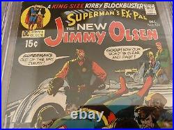 Superman's Pal, Jimmy Olsen #134. CGC SS 8.0 Neal Adams. First Darkseid Cameo
