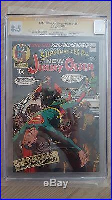 Superman's Pal Jimmy Olsen #134 CGC SS 8.5 1st Appearance Of Darkseid Neal Adams