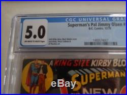Superman's Pal, Jimmy Olsen #134 (Dec 1970, DC) 1st App. Darkseid CGC 5.0