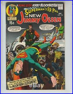 Superman's Pal, Jimmy Olsen 134 FVF (7.0) 12/70 2nd Kirby issue! 1st Darkseid