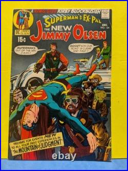 Superman's Pal Jimmy Olsen #134 Fine 1st Cameo App. Darkseid DC Bronze Age