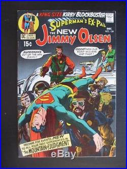 Superman's Pal Jimmy Olsen #134 -HIGHER GRADE- DC 1970 1st App of Darkseid