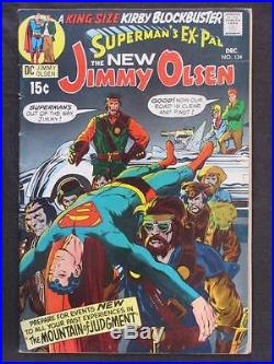 Superman's Pal Jimmy Olsen #134 -HIGHER GRADE- DC 1970 1st App of Darkseid