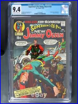 Superman's Pal Jimmy Olsen #134 -NEAR MINT- CGC 9.4 NM -DC 1970- 1st Darkseid