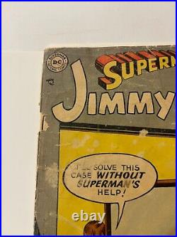 Superman's Pal Jimmy Olsen # 1 GD DC Golden Age Comic Book Batman 22 SM17