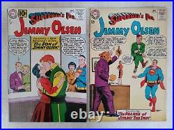 Superman's Pal Jimmy Olsen Lot Of 49 DC Vintage Comics