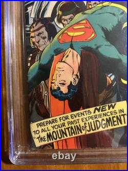 Superman's Pal Jimmy Olson #134 Cgc 4.5. Cameo Of Darkseid On Last Page