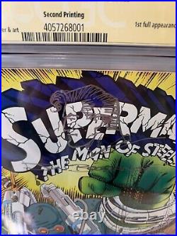 Superman the Man of Steel #18 Signature & Sketch CGC 9.6 1st Doomsday App