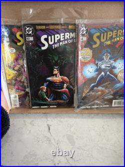 Superman the Man of Steel'91 near full Set #s 1-134 See Description Open Offers