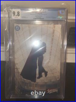 Superman unlimited 1 cgc 9.8 limited 241/1000 fandango exclusive