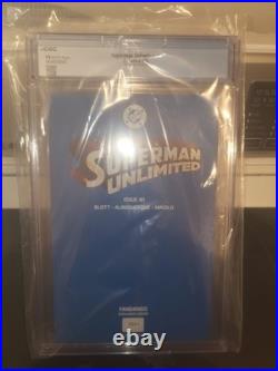 Superman unlimited 1 cgc 9.8 limited 241/1000 fandango exclusive