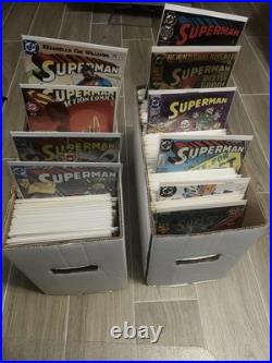 Superman vol2 #0-226, 650-674 complete run alt covers, and story arc 250 books +