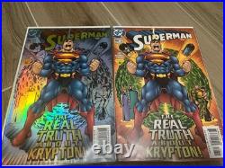 Superman vol2 #0-226, 650-674 complete run alt covers, and story arc 250 books +