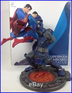 Superman vs Darkseid 2nd Edition Full Size Statue DC Direct, Mint Preowned