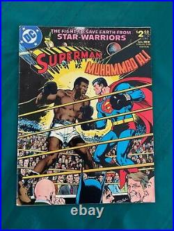 Superman vs Muhammad Ali C-56 Very Fine (8.0) Beautiful White Pages