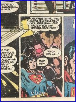 Superman vs Muhammad Ali Treasury Edition Neal Adams, DC Comics 1978 1st Print