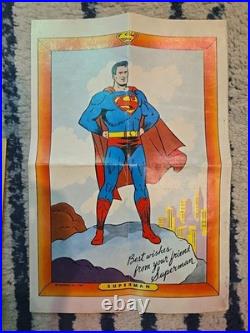 Supermen Of America Club AMAZING GIFT Certificate Letter Code Book Envelope