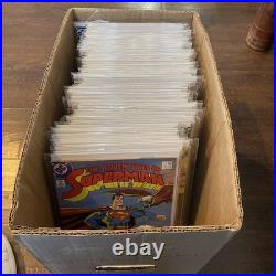 THE ADVENTURES of SUPERMAN run (#424-592) 108 comic books READ S