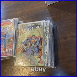 THE ADVENTURES of SUPERMAN run (#424-592) 108 comic books READ S