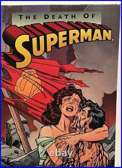 THE DEATH OF SUPERMAN # NN (1993) CGC 9.8 MAN OF STEEL KEY RARE NEWSSTAND 1st ED