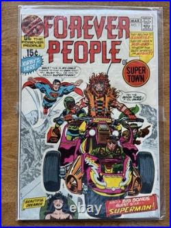 THE FOREVER PEOPLE #1 (1971 DC Comics) Bagged & Boarded Unopened