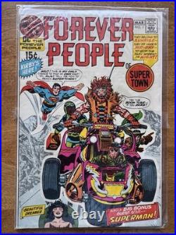 THE FOREVER PEOPLE #1 (1971 DC Comics) Bagged & Boarded Unopened