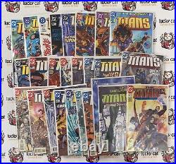 TITANS (1st Series) (1999) #1-50 complete Nightwing Superman Flash Starfire