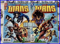 TITANS (1st Series) (1999) #1-50 complete Nightwing Superman Flash Starfire