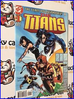 TITANS (1st Series) (1999) #1-50 complete Nightwing Superman Flash Starfire