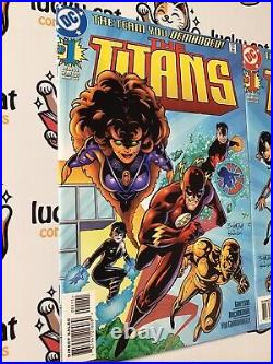 TITANS (1st Series) (1999) #1-50 complete Nightwing Superman Flash Starfire